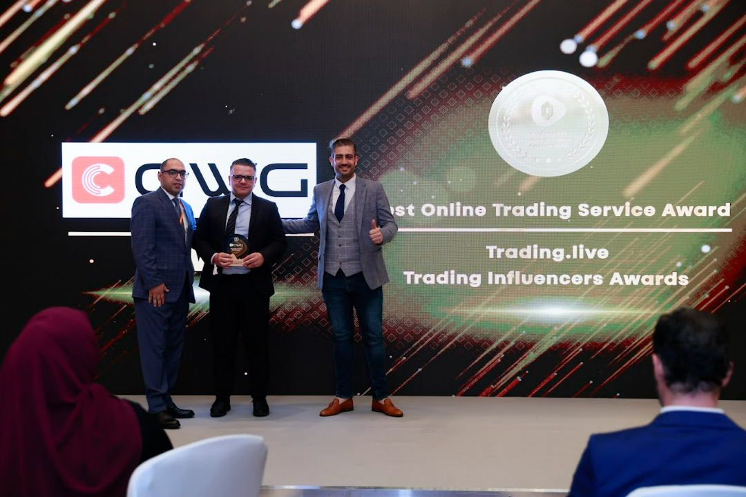 CWG Markets Captures the "Best Online Trading Service Award" at Dubai's 2024 Trading Influence Awards