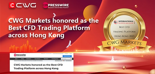 CWG Markets honored as the Best CFD Trading Platform across Hong Kong